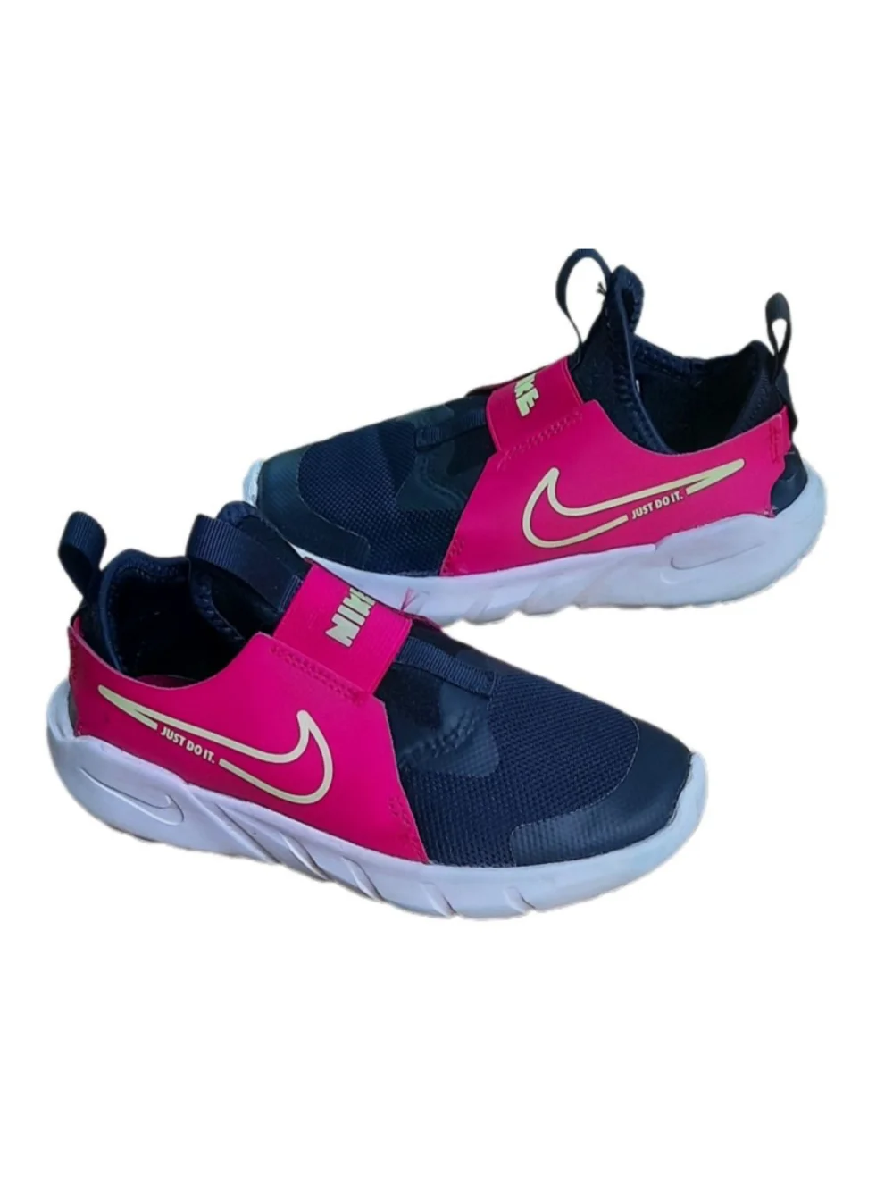 Nike Flex Runner 2 (PS) sneakers 'Dark Obsidian Fireberry KIDS Size 1.5Y